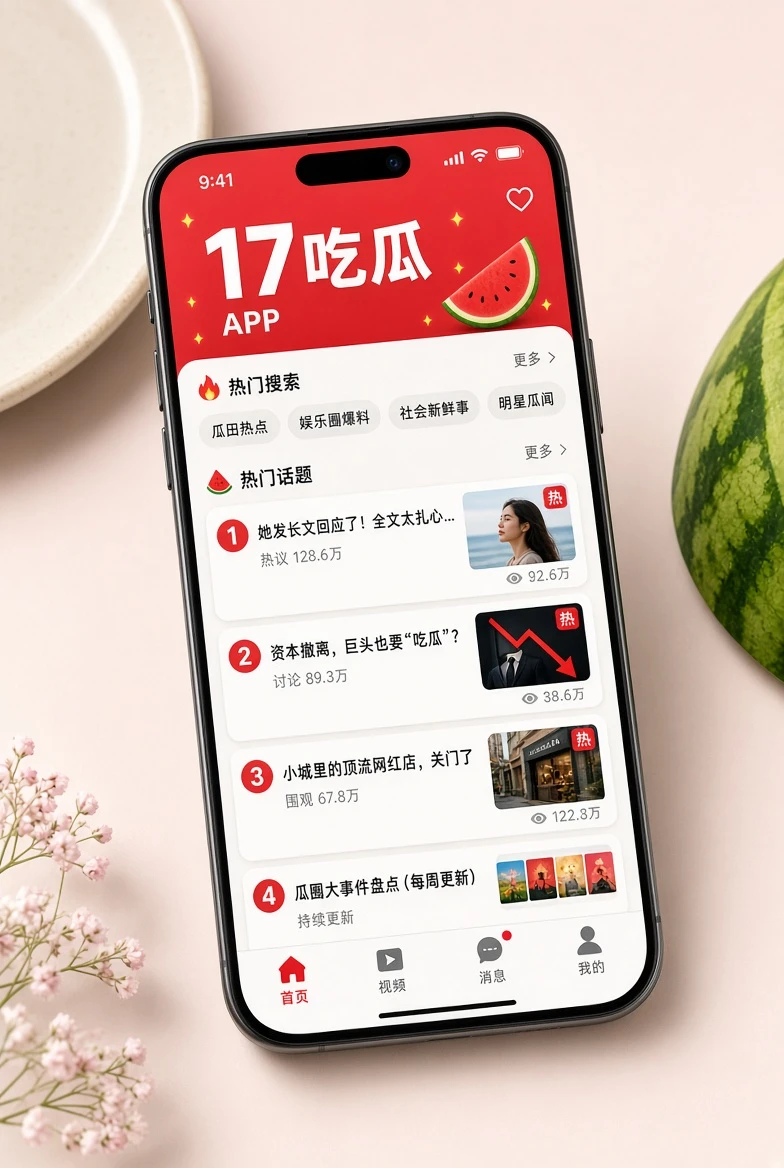 17吃瓜APP移动内容服务